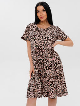 837 ПЛАТЬЕ (Леопард) - А-дина фото 4