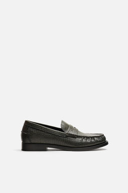 CROCODILE EMBOSSED LOAFER - Zara фото 3
