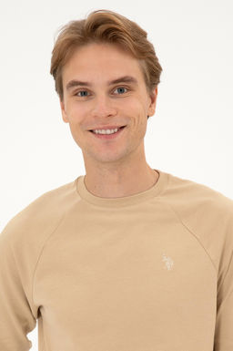 Erkek Kum Basic Sweatshirt Sepette S_rpriz _ndirim