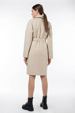 Пальто женское демисезонное (пояс) - El podio фото 7