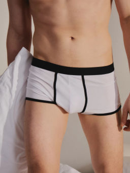 Трусы боксеры с контрастными швами / Zarina фото 3