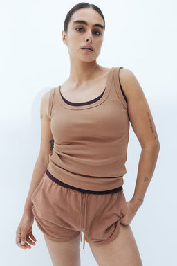 Camiseta de tirantes en canale - H&m фото 2