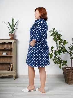 IV-CAPRIZ Коллаж - халат из велюра  фото 15