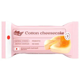 Пирожное протеиновое ХЛОПКОВЫЙ ЧИЗКЕЙК, 40 г