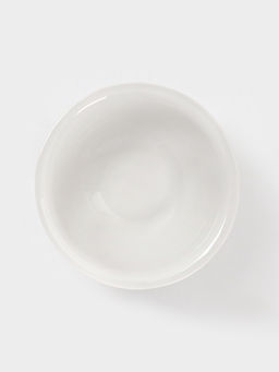 Салатник Дулевский фарфор «Голубая роза», 400 мл, белый