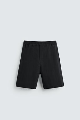 RELAXED FIT COTTON BERMUDA SHORTS - Zara фото 2
