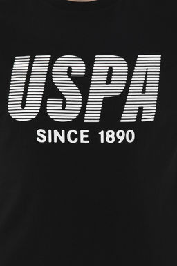 Мужская черная футболка - U.s. polo assn фото 7