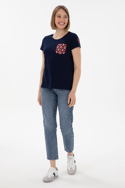 Kad_n Lacivert Ti__rt Sepette S_rpriz _ndirim - U.s. polo assn фото 4