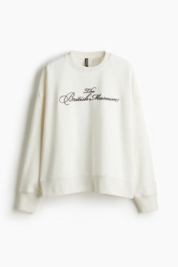 Sudadera oversize con estampado - H&m фото 5