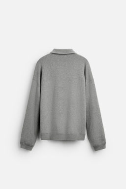 IRREGULAR STITCH KNIT POLO SHIRT - Zara фото 8