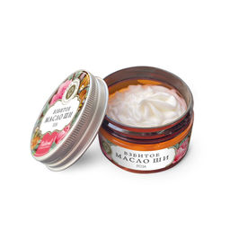 Взбитое масло Ши для тела Роза - Мануфактура дом природы фото 2