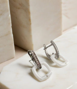 Серьги с керамикой - Vel vett фото 5