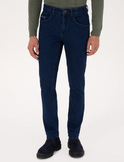 Petrol Slim Fit Jean Pantolon