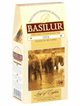 Коллекция Лист Цейлона/ УВА / (70130) черн. вес 100 г (BASILUR)