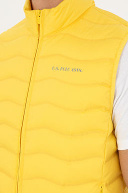 Мужской желтый жилет - U.s. polo assn фото 7