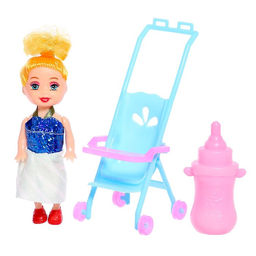 Кукла малышка Ева с аксессуарами, МИКС - Simaland фото 9