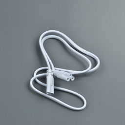 UCX-PP3/L10-080 WHITE 1 POLYBAG Провод для соединения светильников для растений ULI-P. 80 см, 3 контакта. Белый. ТМ Uniel