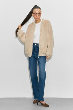 Бомбер из экомеха - Mollis фото 3