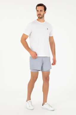 Мужские серые вязаные шорты Неожиданная скидка в корзине - U.s. polo assn фото 3