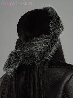 Норд кролик/чернобурка Ушанка женская (56-58)