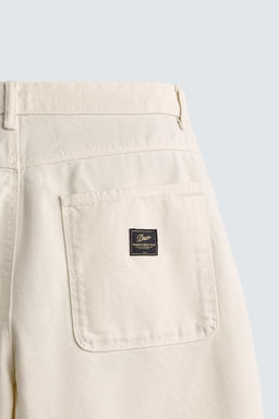 BERMUDA STRAIGHT FIT BOLSILLOS / Blanco - Zara фото 10