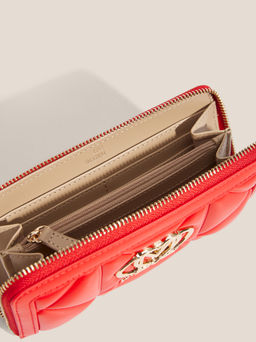 Женский кошелёк LOVE MOSCHINO SLG EMBOSSED Q Артикул 4560653, рубиновый