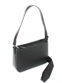 Сумка женская искусственная кожа DJ-СМ 7423-BLACK, 1отд, плечевой ремень, черный SALE 265260 - Adelia фото 5