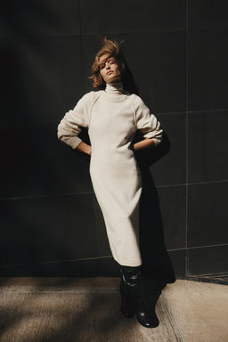 Vestido ajustado de punto