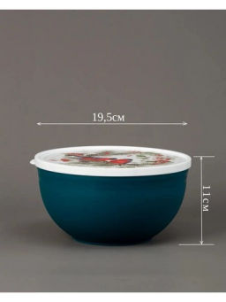 СНЕГИРИ - миска 2л с крышкой - Полимербыт фото 2