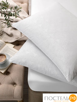 Подушка MEDSLEEP LANDAU хлопок-тик/пух-перо утиное, 1200 г