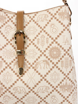 LACCOMA сумка АС167-Россия-кремовый эко кожа