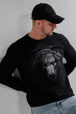 8514/1 Футболка с длинным рукавом мужская