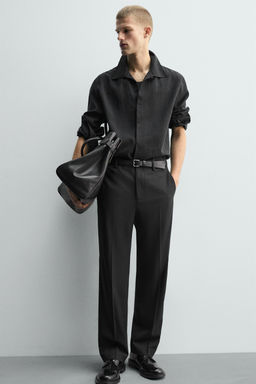TROUSERS WITH SIDE STRIPE - Zara фото 5