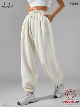 Женские штаны спортивные, широкие, оверсайз. Брюки-Алладины - Bruno фото 3