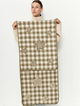 в составе ШЕРСТЬ и КАШЕМИР Большой, мягкий, теплый двусторонний палантин - Tantino фото 2