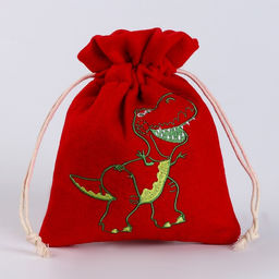 Мешок для подарков Дракон, р. 17 х 13 см, цвет МИКС - Simaland фото 3
