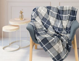 Покрывало-плед Рич фланель-микрофибра 150*200 см. - Лен поволжья фото 2