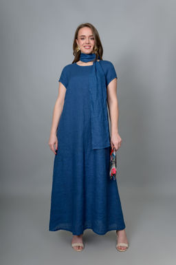 Платье  100% лен