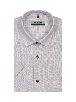 Сорочка мужская короткий рукав GREG 530/201/FL/1p