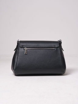 Сумка кожаная сэтчел Deboro 30923 черная