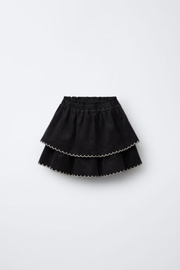 NEEDLECORD BERMUDA SKORT