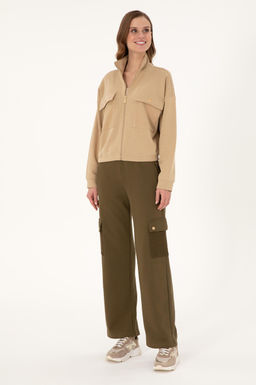 Женские спортивные штаны цвета хаки Неожиданная скидка в корзине - U.s. polo assn фото 3