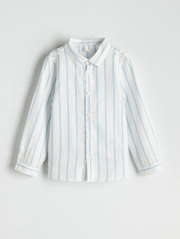 Uzun Kollu ?izgili Erkek ?ocuk G?mlek