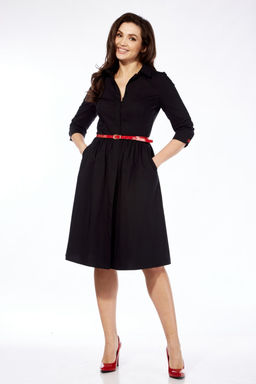 Платье INVITE 4083 черный дизайн - Mira fashion фото 224