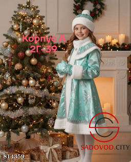 Карнавальный костюм Снегурочка снежинка - Bruno фото 3