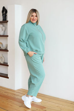 Костюм Luxury Moda 1332 светло-зеленый