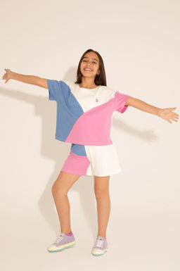 Девушки Фиолетовые Вязаные Шорты Неожиданная скидка в корзине - U.s. polo assn фото 3