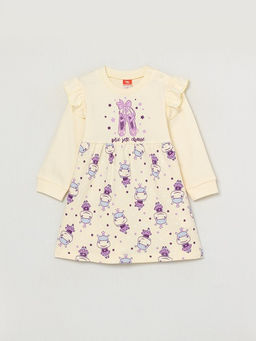 CRB wear/CWNG 62804-21-281 Платье для девочки, экрю/Ex.Cherubino фото 3