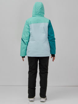 Горнолыжный костюм женский зимний голубого цвета 016Gl - Chunmai фото 10