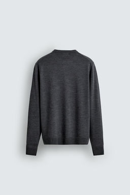 REGULAR FIT CARDIGAN WITH WOOL - Zara фото 9